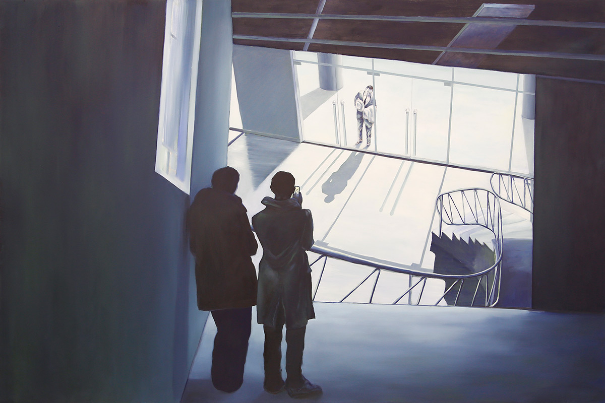Projeções III - A Partir de David Claerbout, 2015
Acrílica e óleo sobre tela
120 X 179 cm