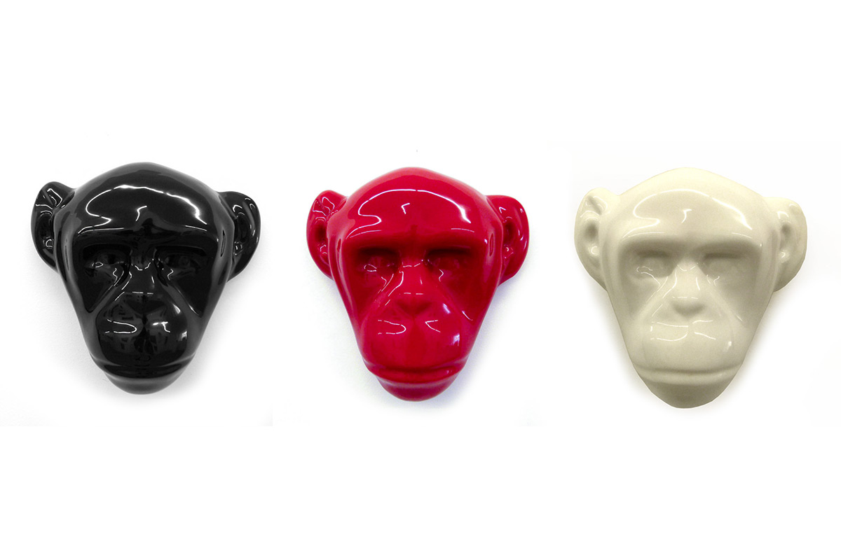 Monkey's Face, 2011
Resina
Edição de 50
27 X 27 X 10 cm (cada)
